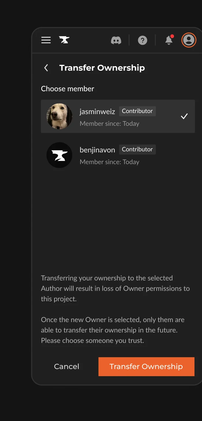 Modal with sticky buttons on mobile